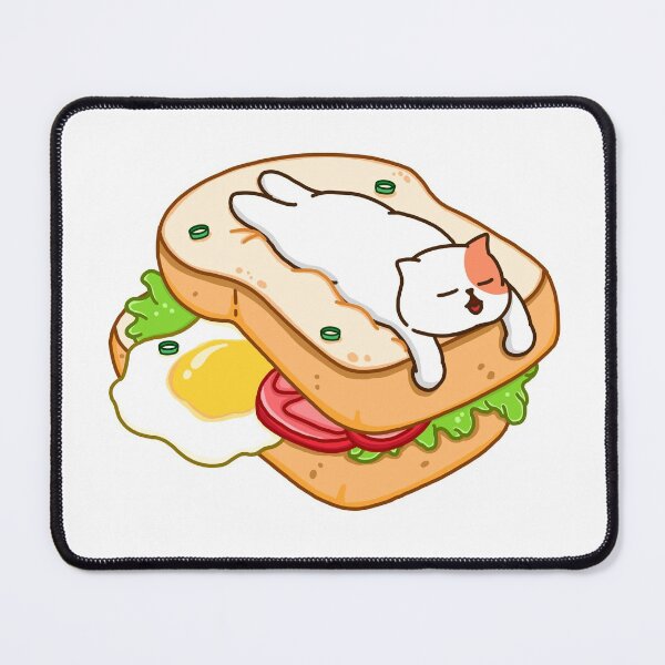 Item preview, Cat and Sandwich Bread designed and sold by Kimprut.