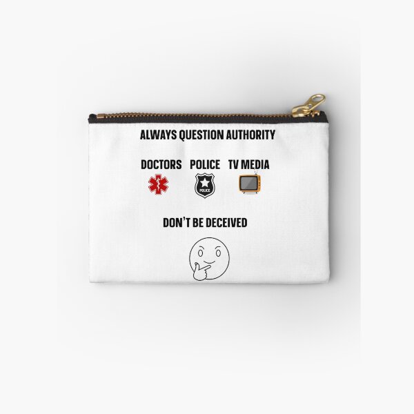 Item preview, Always Question Authority designed and sold by ArtCollectables.