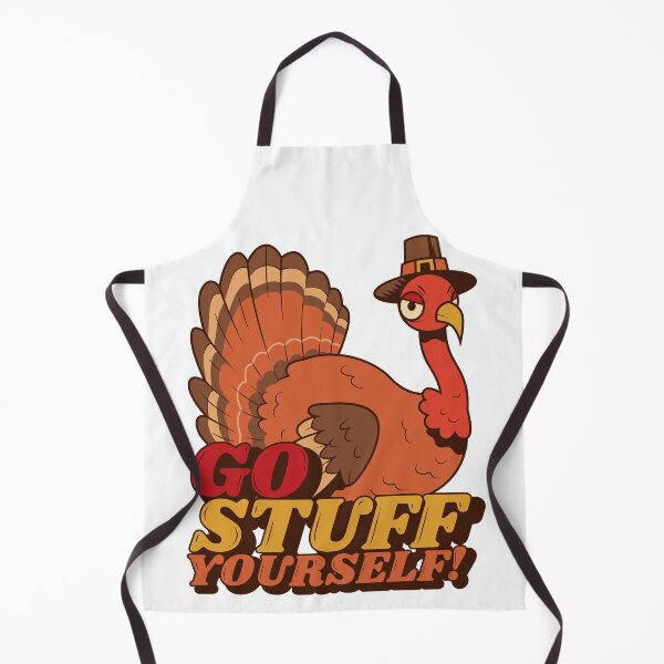 Item preview, Turkey Apron - Go Stuff yourself Apron designed and sold by VikeLite81.