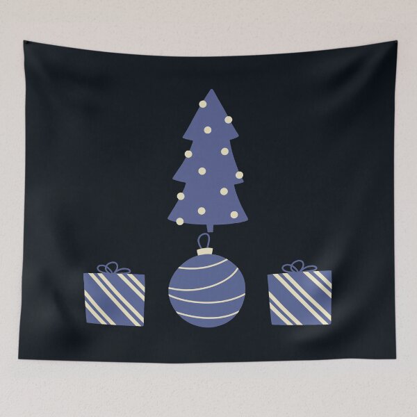 Item preview, Christmas Blue Theme designed and sold by POSITIVE4EVA.