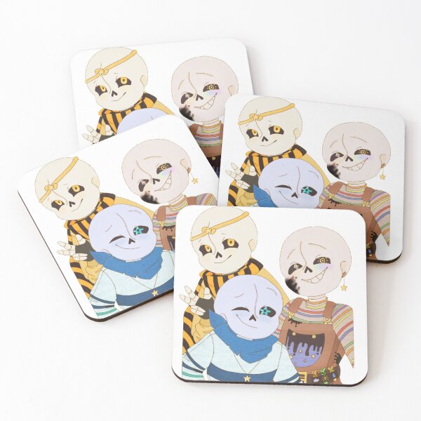 Item preview, Star Sans Group Selfie w/ Ink Sans, Dream Sans, and Blue Sans designed and sold by Misfit Meraki.