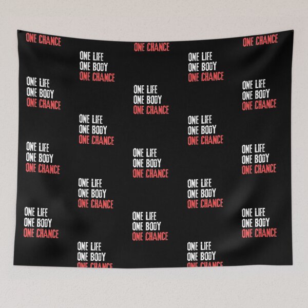 Item preview, One Life One Body One Chance designed and sold by Joy Poddar.
