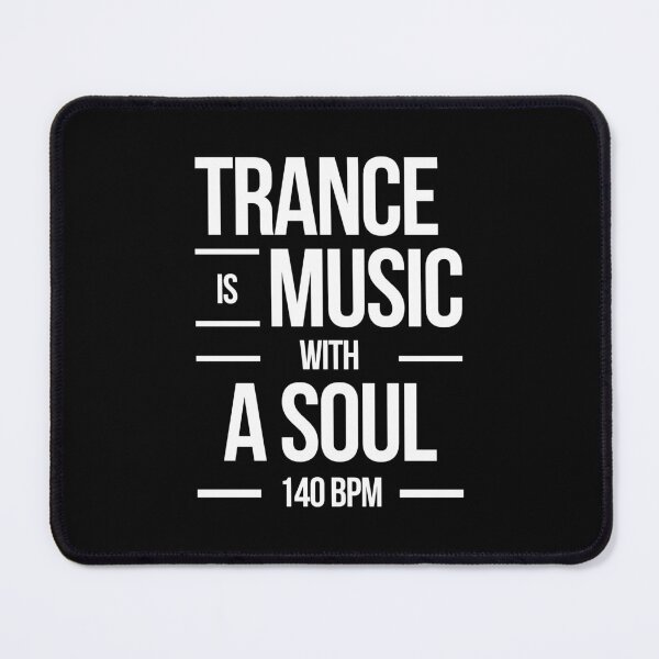 Item preview, Trance is Music with a Soul ( White / Black) designed and sold by Africanism.