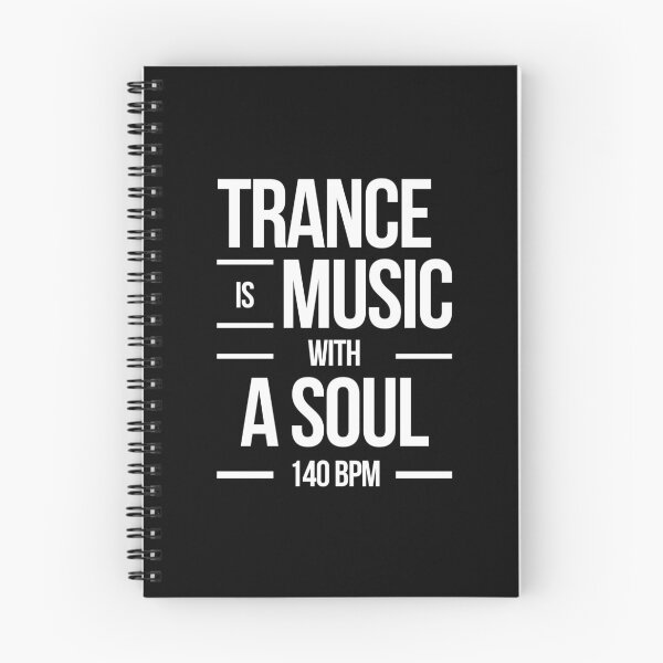 Item preview, Trance is Music with a Soul ( White / Black) designed and sold by Africanism.