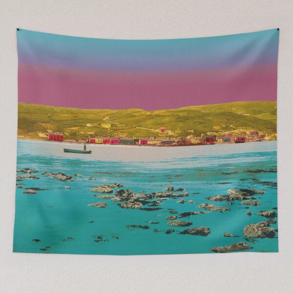 Item preview, Eustany Aberdovey Wales skyline designed and sold by Mauswohn.