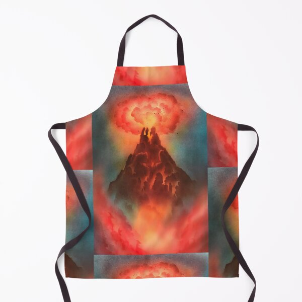 Item preview, mountian mystical volcano eruption designed and sold by Bert Englefield.