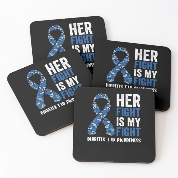 Item preview, Diabetes T1D Awareness, Her Fight Is My Fight Shirt, Type 1 Diabetes Awareness Shirts, Type One Diabetes Shirts, T1D Shirts, T1D Survivor designed and sold by aymob.