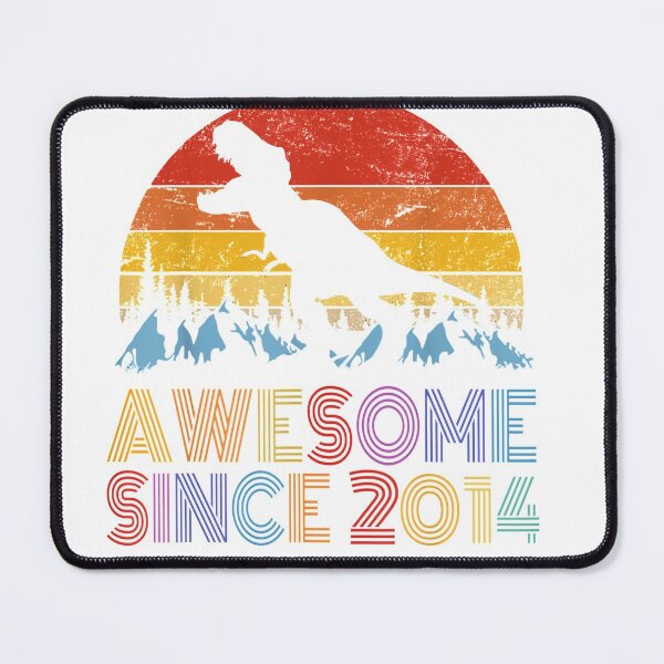Item preview, 7th Birthday Dinosaur 7 Year Old Boy Kids Awesome Since 2014 T-Shirt designed and sold by AweOrlan.