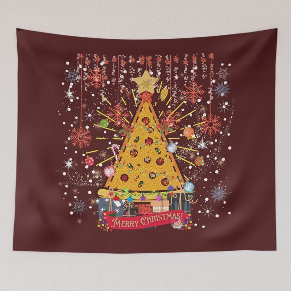 Item preview, Pizza Christmas Tree!! - Happy Pizzamas - Slice Pizza Christmas Tree!! designed and sold by SoffyLee586.