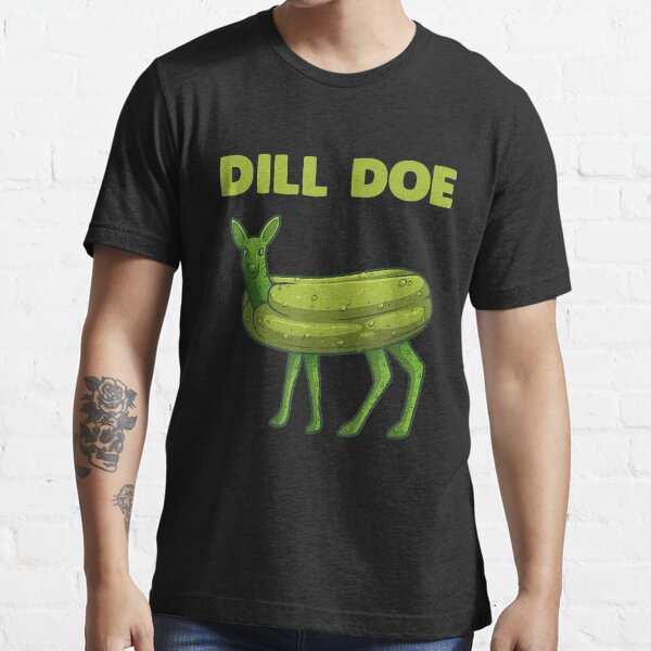 TeeShirtPalace | A Cute Dill Doe Funny Pickles Gifts Drawstring Bag