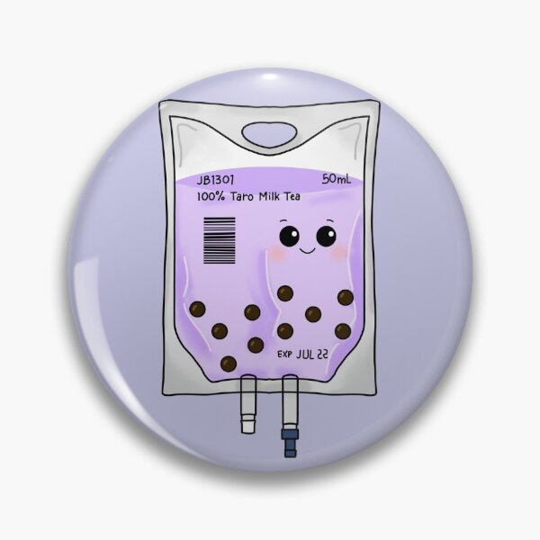 Item preview, Taro Milk Tea Boba IV designed and sold by TheDoodleRoom.
