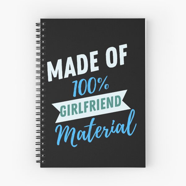 Item preview, Made Of Girlfriend Material Golden- Funny Elegant Love designed and sold by MAEffects.