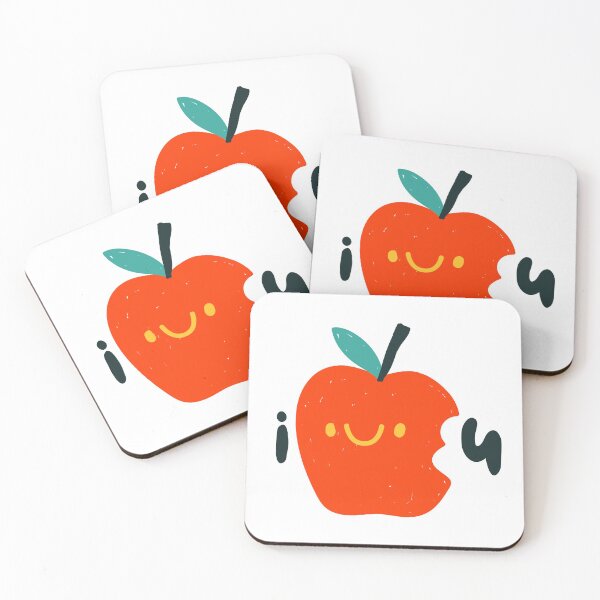 Item preview, Cute Red Apple I Love You  designed and sold by Buddy Boss.