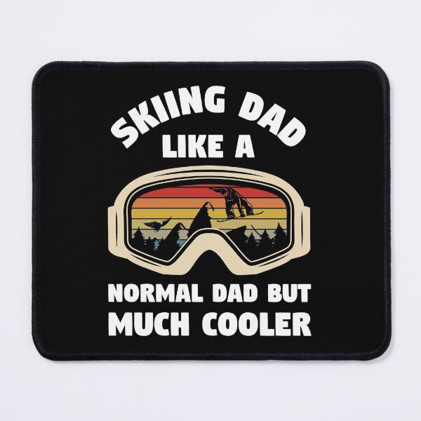 Item preview, Skiing Dad Like a Normal Dad but Much Cooler Skiing Lover Funny Vintage cool designed and sold by Omix-Creative.