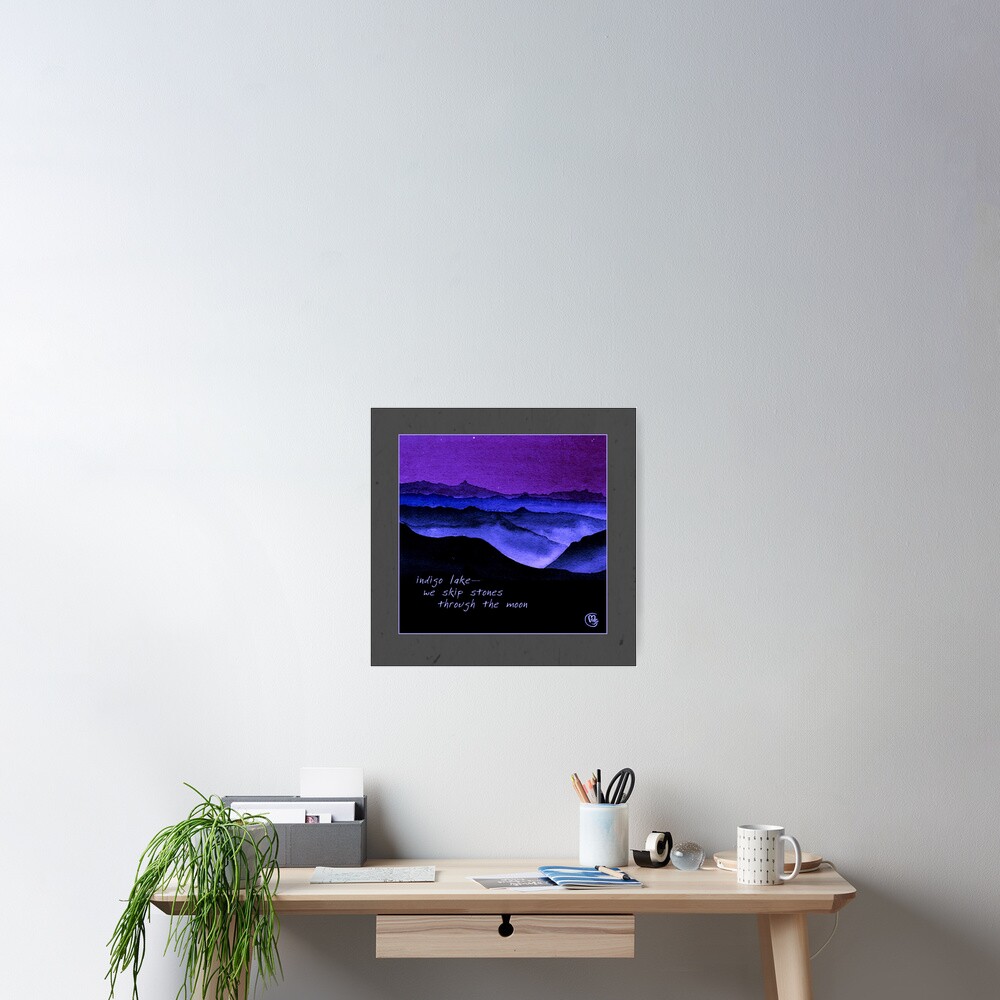Indigo Moon Poster
