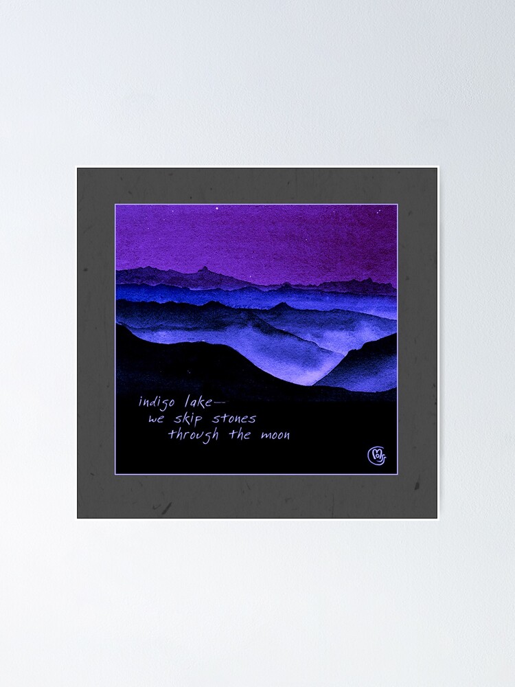 Alternate view of Indigo Moon Poster