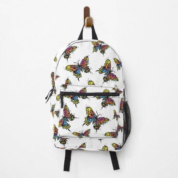 Item preview, A Flutter of Colourful Rainbow Butterflies designed and sold by SpottiClogg.