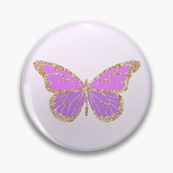 Item preview, Butterfly Purple Gold Glitter Sparkles designed and sold by Simplyy  Unique.