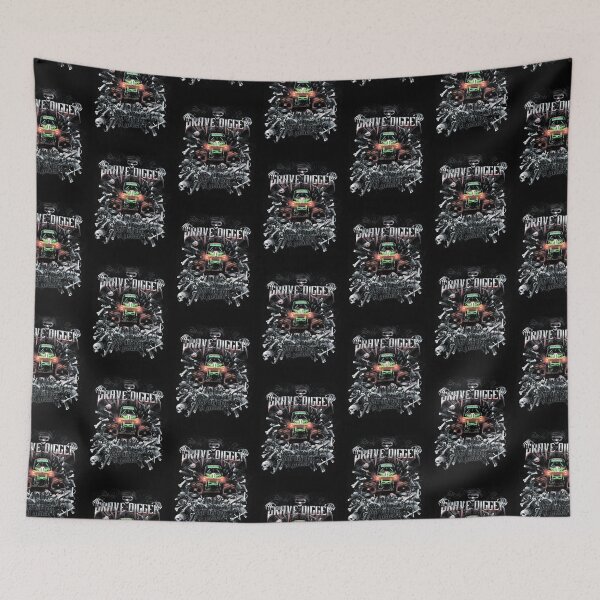 Item preview, Grave Digger Monster Truck Retro Vintage designed and sold by TemperTrap.
