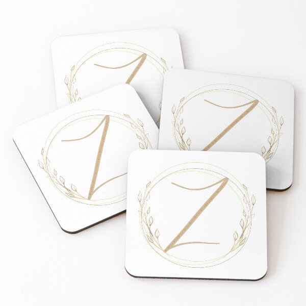 Item preview, Letter  Z - Gold Leaves designed and sold by Rionda.