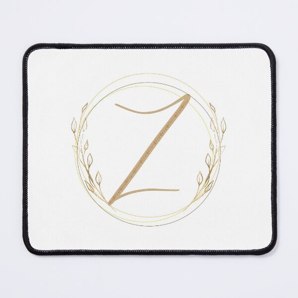 Item preview, Letter  Z - Gold Leaves designed and sold by Rionda.