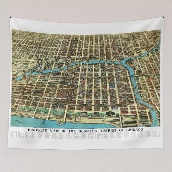 Item preview, Chicago - Illinois - 1898 designed and sold by paulrommer.