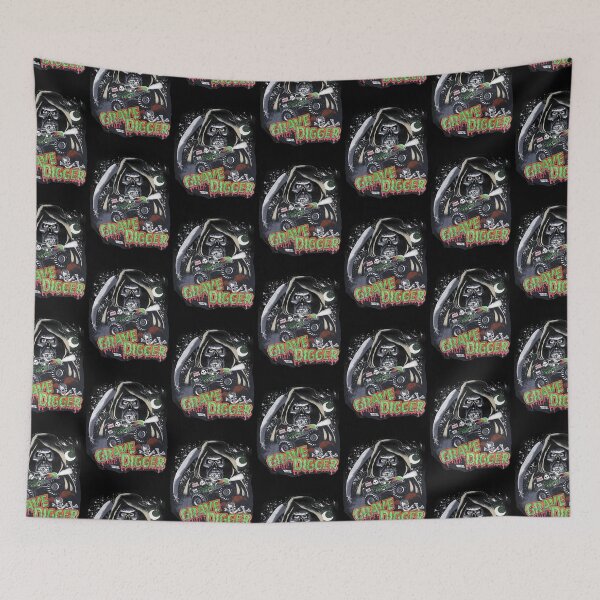 Item preview, Grave Digger Monster Truck Vintage designed and sold by TemperTrap.