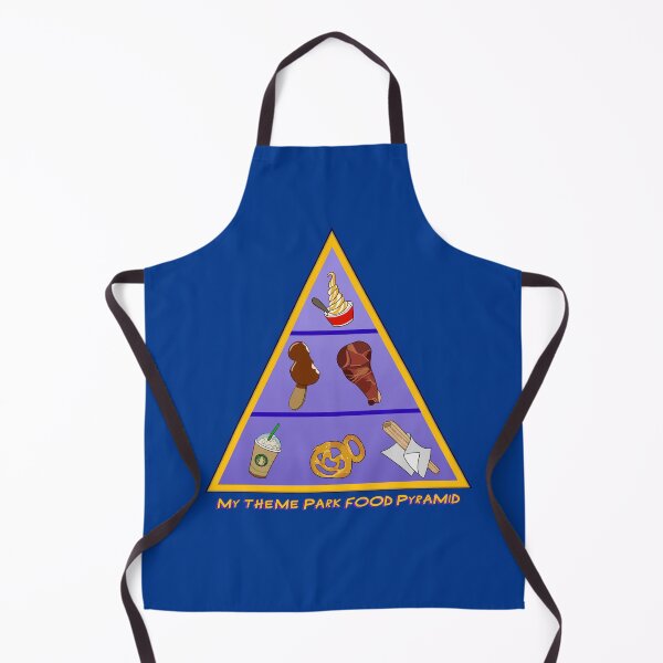 Item preview, Theme Park Food Pyramid - Parkhopper Passholder Family Fun designed and sold by Smagnaferous.