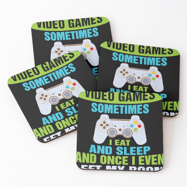 Item preview, I Don't Always Play Video Games Funny Cute Gamer designed and sold by AaronWeedo.