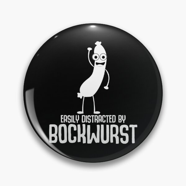 Item preview, Bockwurst Sausage Saying Funny Bratwurst designed and sold by funandtwaddle.