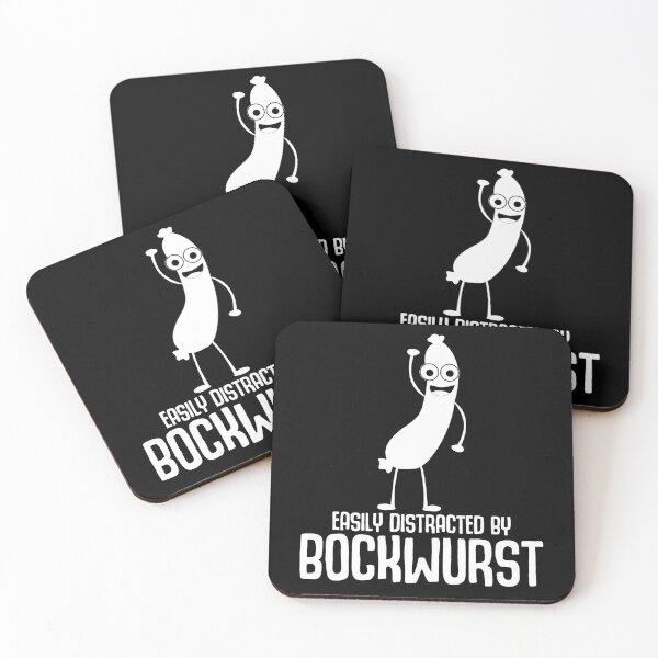 Item preview, Bockwurst Sausage Saying Funny Bratwurst designed and sold by funandtwaddle.