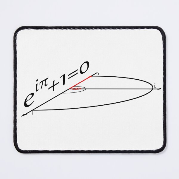 Item preview, Euler's identity with half a unit circle in 3D designed and sold by lakitzi.