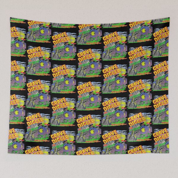 Item preview, Grave Digger Will Get You Racing Vintage designed and sold by TemperTrap.