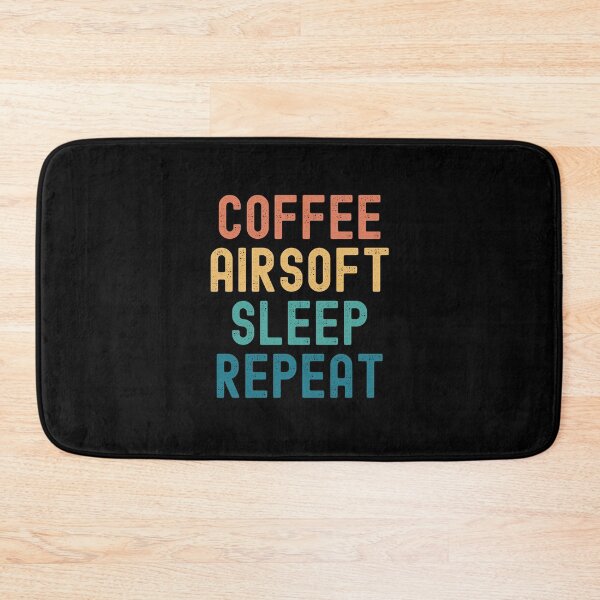 Item preview, Coffee Airsoft Sleep Repeat - Funny Airsoft & Coffee Gift designed and sold by kindxinn.