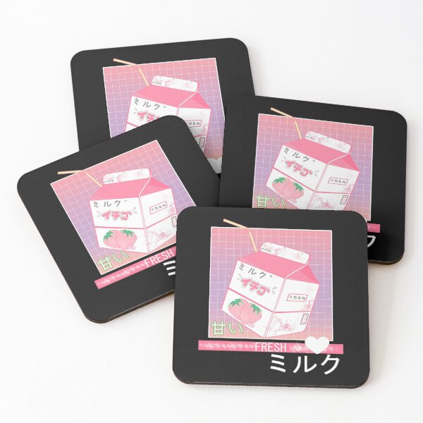 Item preview, 90s Japanese Otaku Stylish Aesthetic Milk designed and sold by BigLittleMugs.