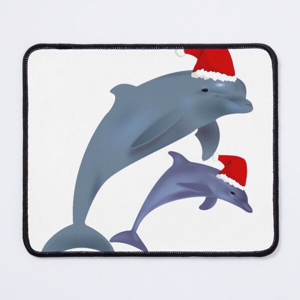 Item preview, christmas dolphins designed and sold by gidlite.