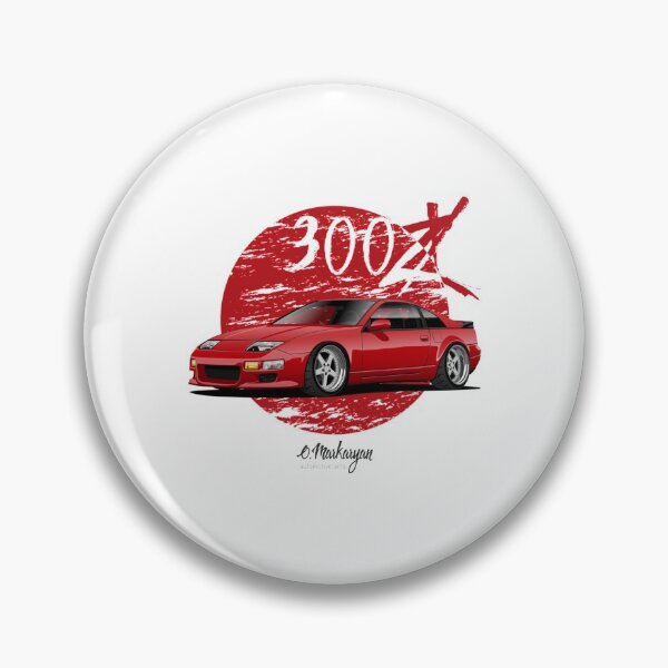 Item preview, 300ZX red designed and sold by BigLittleMugs.