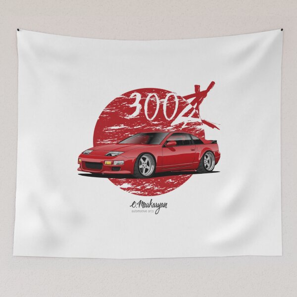 Item preview, 300ZX red designed and sold by BigLittleMugs.