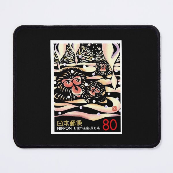 Item preview, 1989 Japan Snow Monkeys Postage Stamp designed and sold by BigLittleMugs.