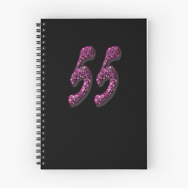 Item preview, 55th Birthday Anniversary - Purple Glitter Numbers designed and sold by GlamourChick.