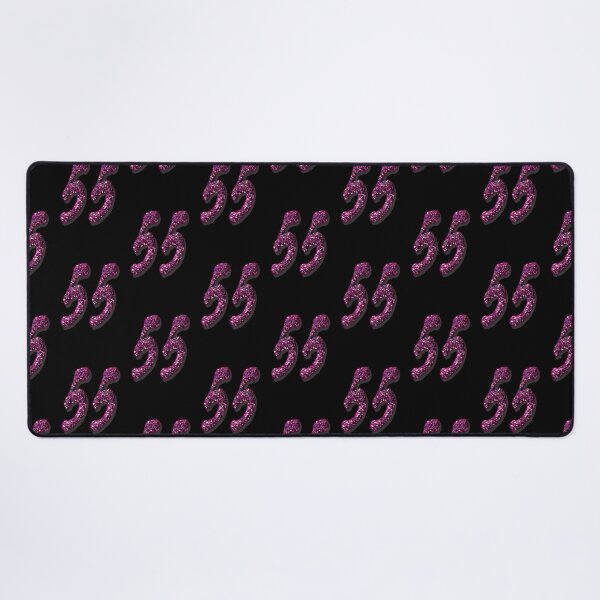 Item preview, 55th Birthday Anniversary - Purple Glitter Numbers designed and sold by GlamourChick.