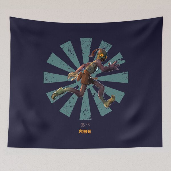 Item preview, Abes Oddysee Retro Japanese designed and sold by BigLittleMugs.