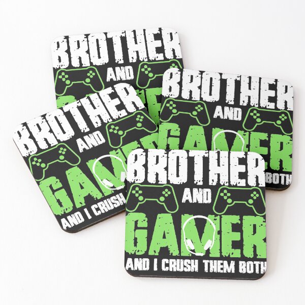 Item preview, I Have Two Titles Brother And Gamer Funny Video Game  designed and sold by AaronWeedo.
