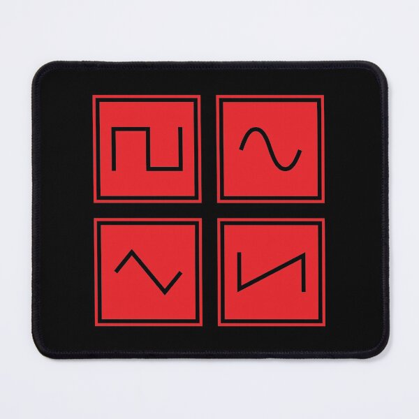Item preview, Synthesizer Waveform Red designed and sold by AtomicMalibu.
