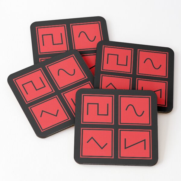 Item preview, Synthesizer Waveform Red designed and sold by AtomicMalibu.