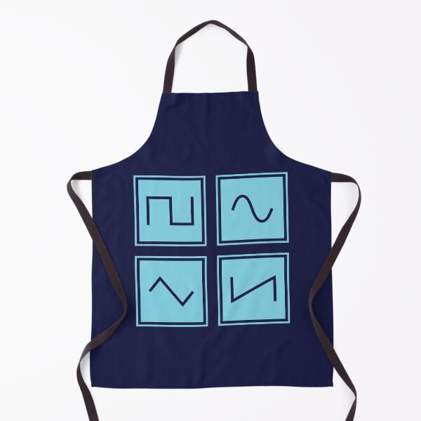 Item preview, Synthesizer Waveform Blue designed and sold by AtomicMalibu.