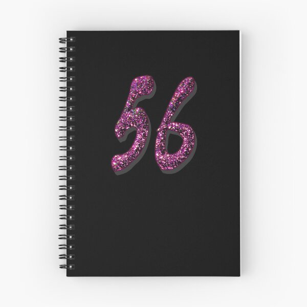 Item preview, 56th Birthday Anniversary - Purple Glitter Numbers designed and sold by GlamourChick.