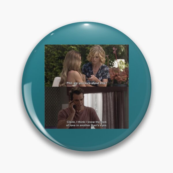 Item preview, Claire and Phil Dunphy quote from Modern Family   designed and sold by RunolfssonBrook.