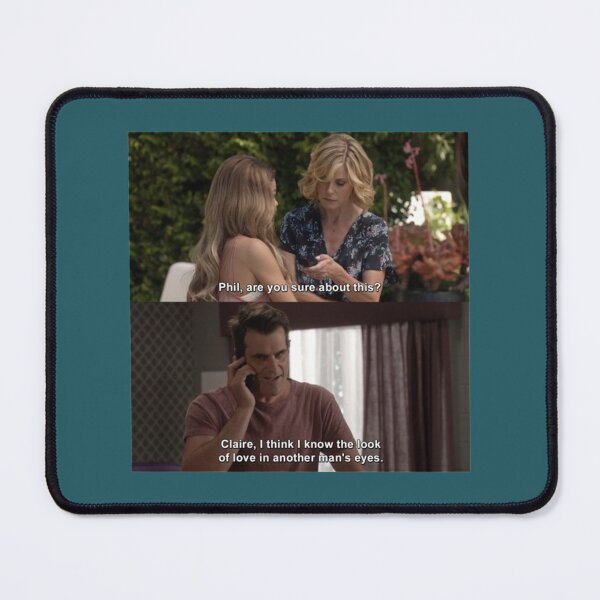 Item preview, Claire and Phil Dunphy quote from Modern Family designed and sold by RunolfssonBrook.
