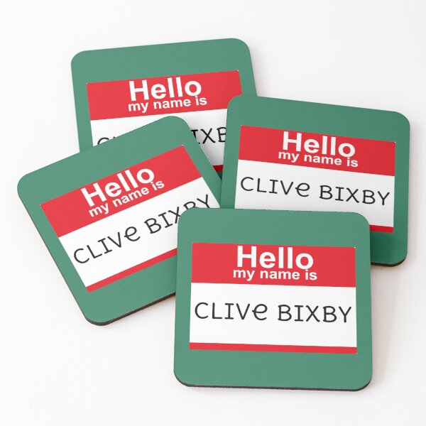 Item preview, Clive Bixby     designed and sold by RunolfssonBrook.